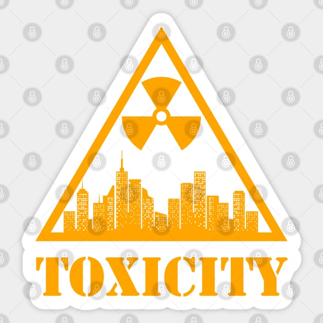 Toxicity Sticker by Skull-blades